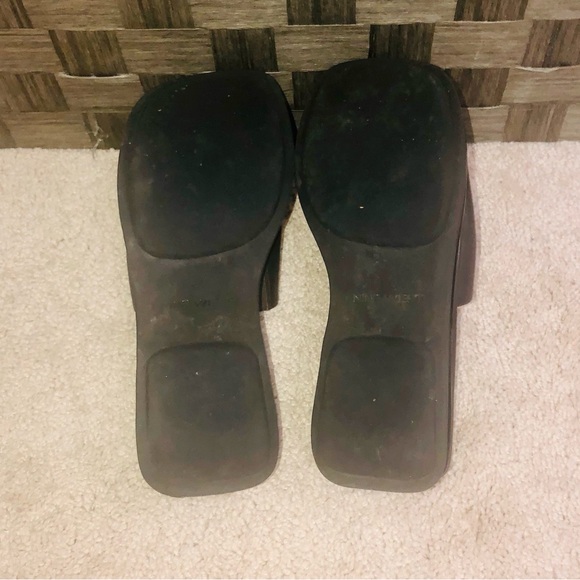 Nine West Brown Floral Mules - Picture 4 of 4